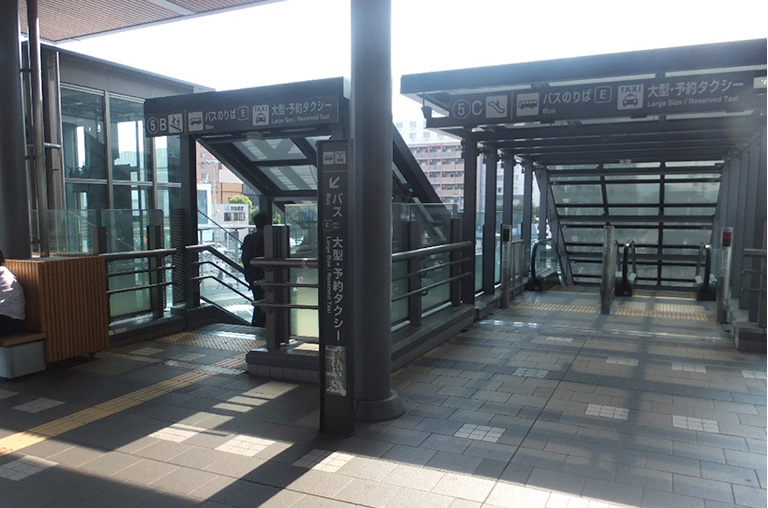 京都駅からの直通バス・のりば案内3