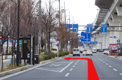 お車でお越しの場合（第二京阪から）4